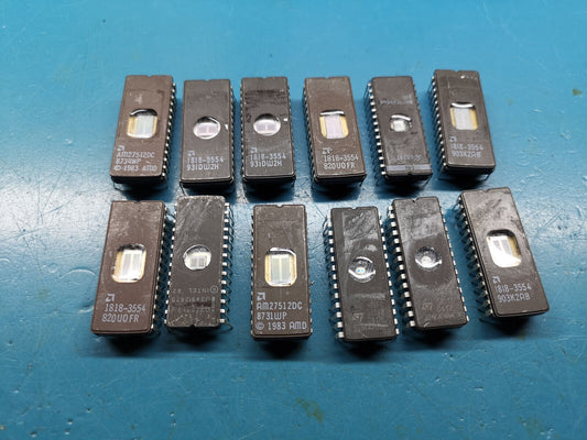 Joblot Of Various EPROM From Electronic Test Gear