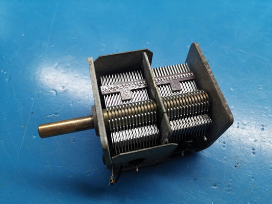20pF To 570pF Dual Gange Variable Air Capacitor