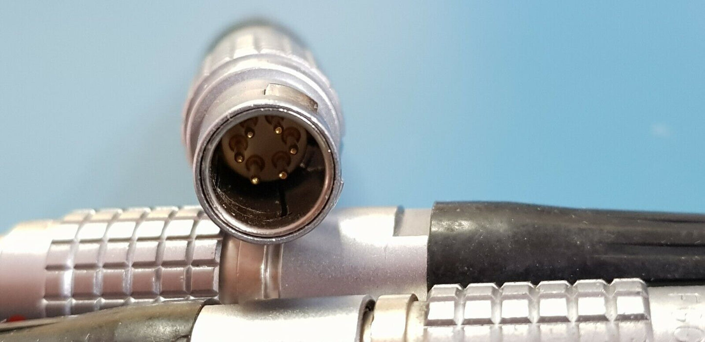 4pcs Lemo FGG 1B 6 Pin Male Connector