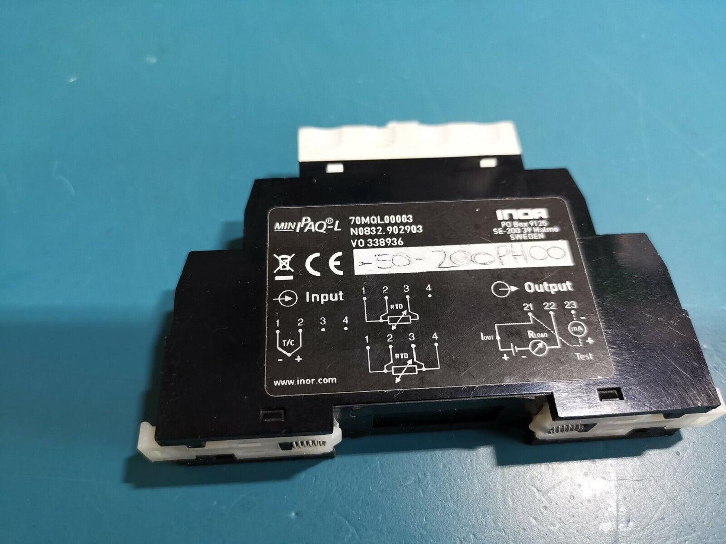 MINIPAQ-L Programmable Non isolated 2 Wire Transmitter 70MQL00003