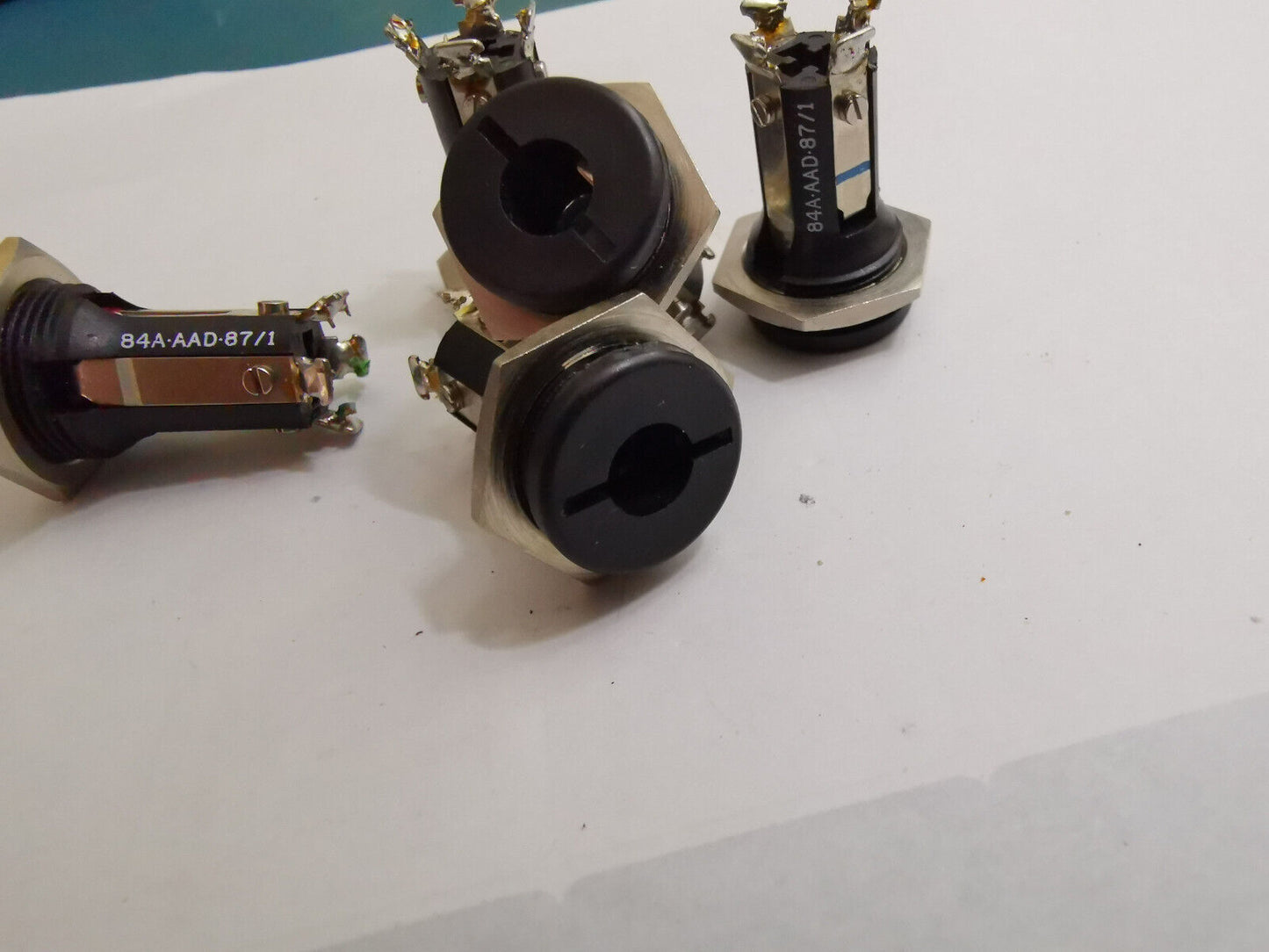 5pcs Military 84A-AAD-87/1 Audio Jack Panel Mount Socket