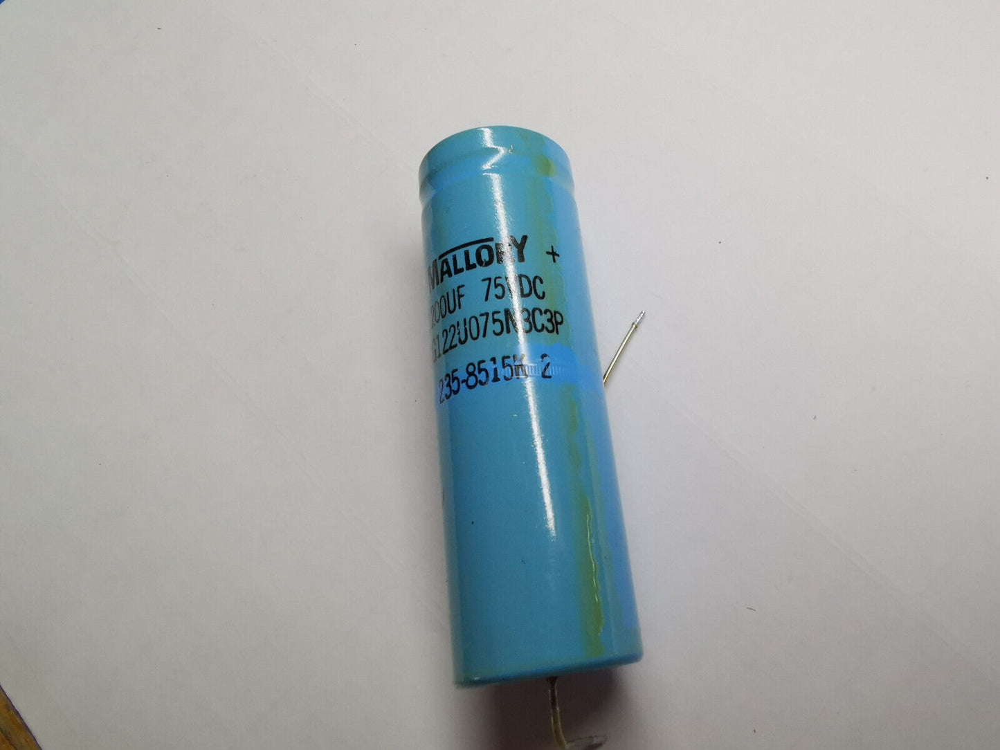 1200uF 75v Capacitor Genuine Mallory Axial