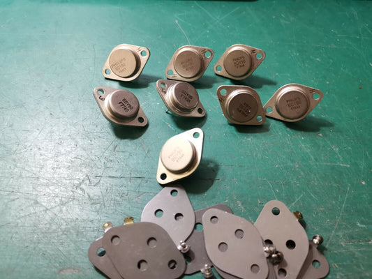 BDY90 High Current Transistors Genuine Philips From Military Equipment
