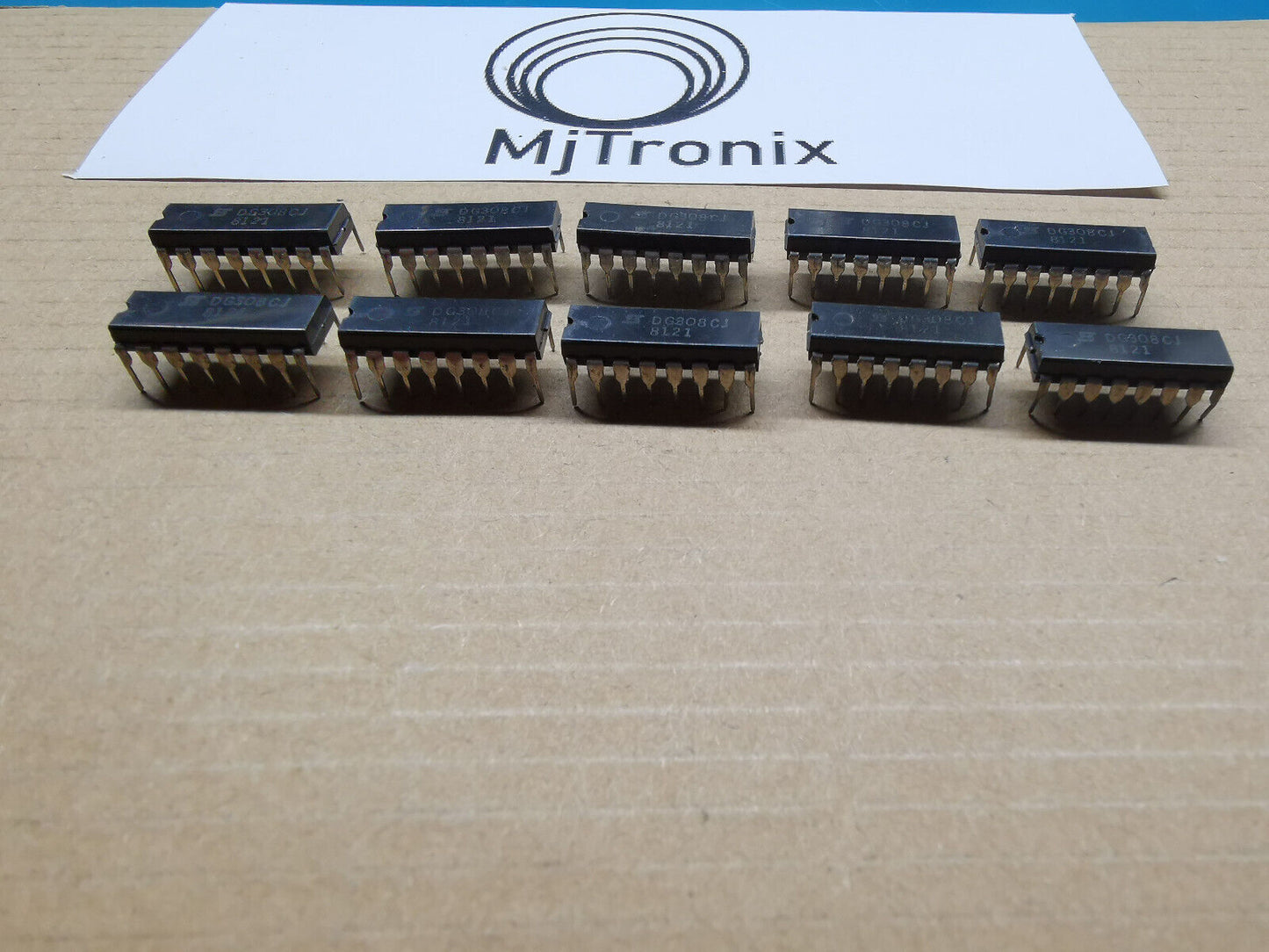 10pcs Genuine Siliconix DG308CJ Quad SPST Analogue Switch