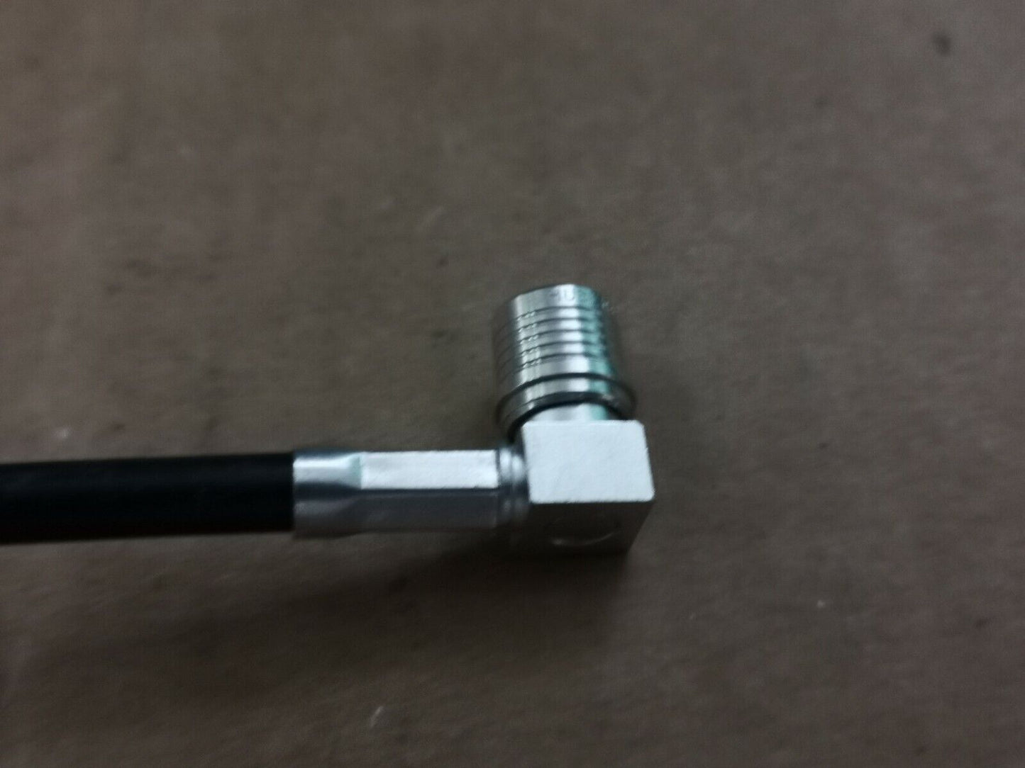 Bulkhead To MCX Male Plug RF Connector Cable 11cm Suhner