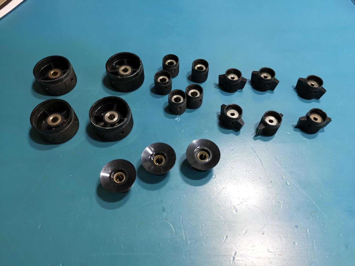 Vintage Military Test Gear Knobs