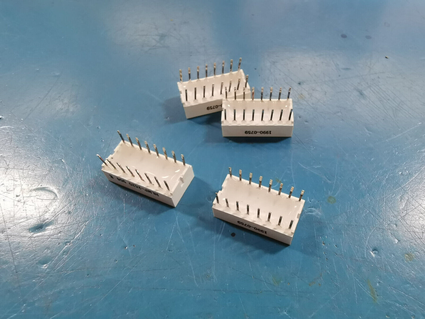 4pcs HP Agilent 1990-0759  HLMP-2620 LED Bar and Array Red Light Bar