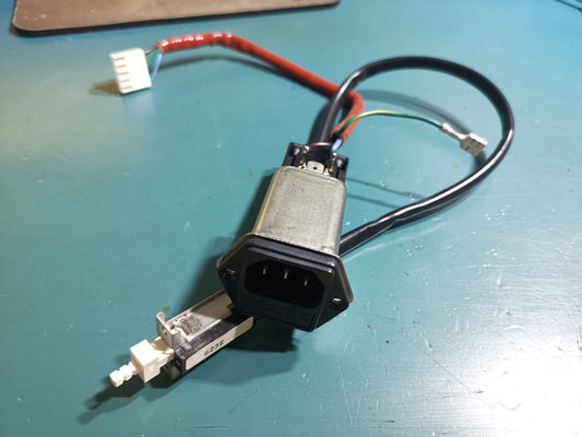 Fluke PM3082 Analog Oscilloscope Power Switch And Power Entry Module
