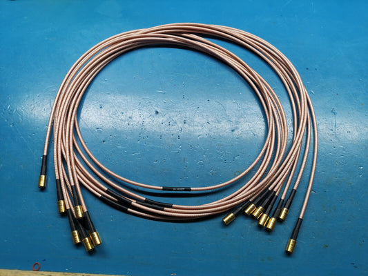 7pcs Rosenberger Female SMB to Female SMB Coaxial Cable 50Ω 1.2m