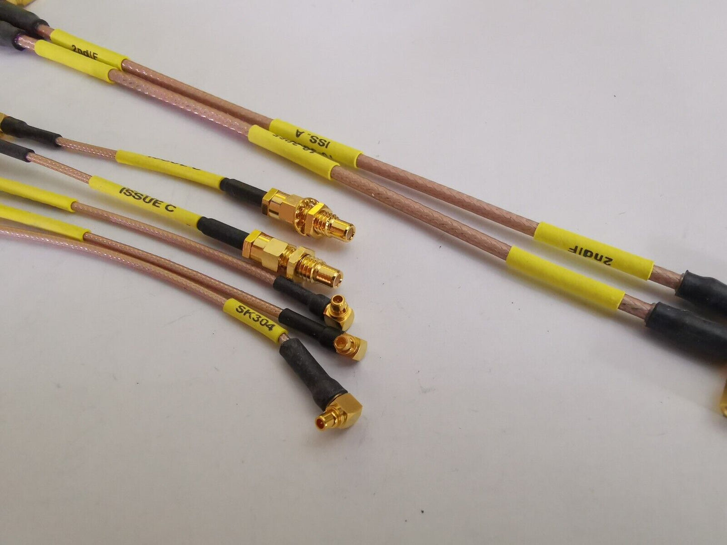 RF Coaxial Cable And Connector Joblot SMA to SMC SMC to SMC Micro MMX to SMC