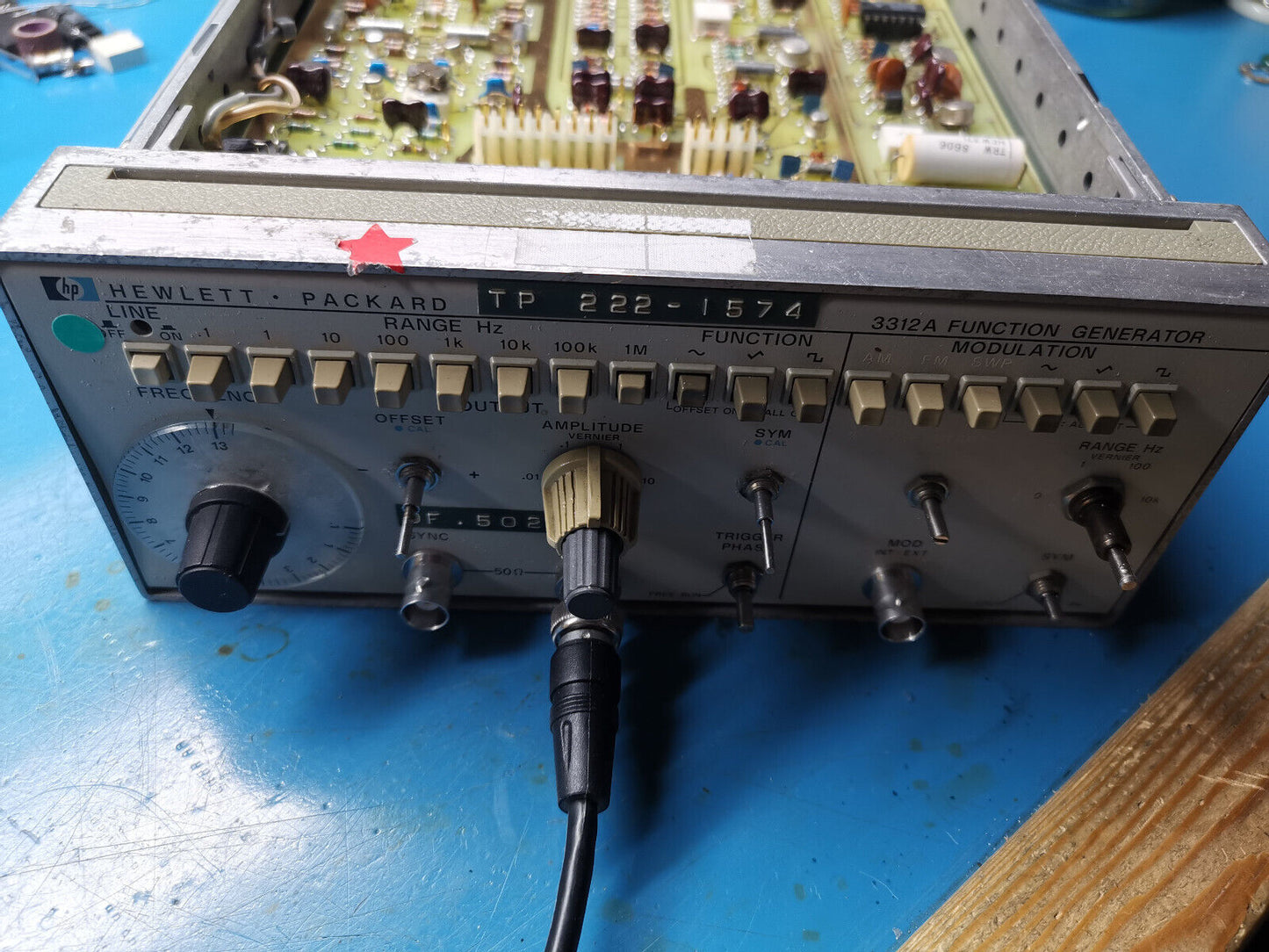 HP Agilent 3312A Function Generator 03312-66502 Board