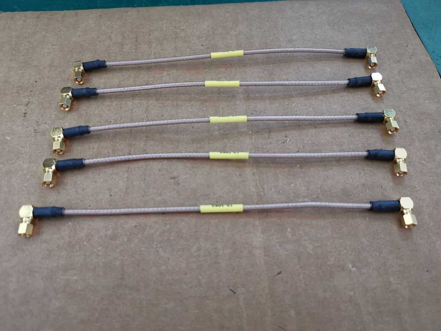 5PCS SMC Female Jack To SMC Female Jack RF Cables Telegartner 18cm