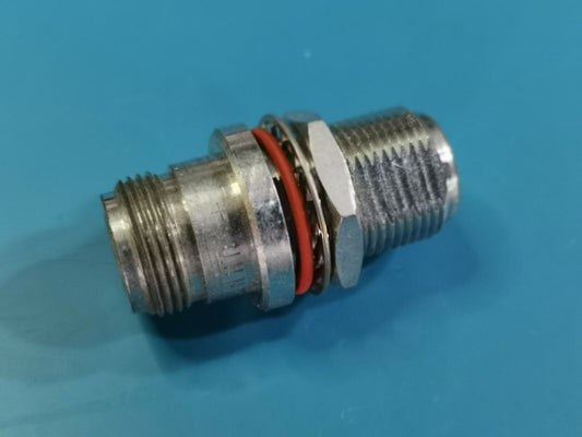 Female N Bulkhead Connector Panel Mount RF Bulk Head Suhner