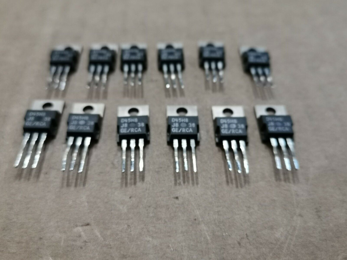 D44H8 And D45H8 Transistor Pairs 6 Pairs Genuine GE/RCA