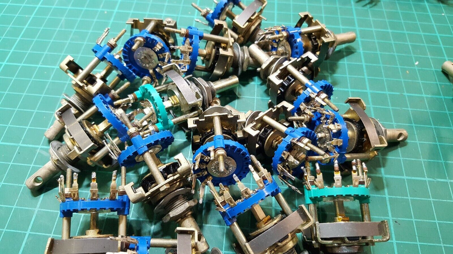Joblot Rotary Switch 1 Pole 3 Position 1 Pole 4 Position 1 Pole 8 Position
