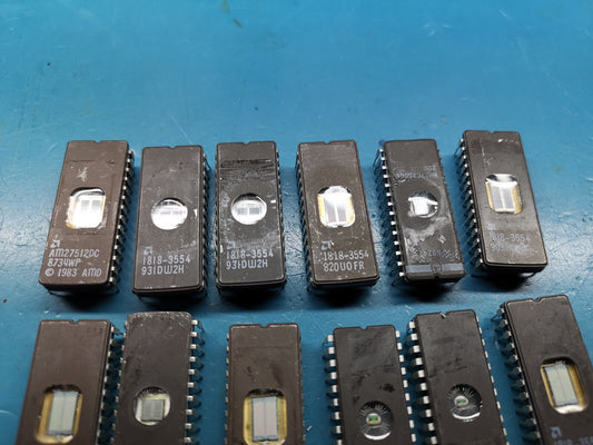 Joblot Of Various EPROM From Electronic Test Gear