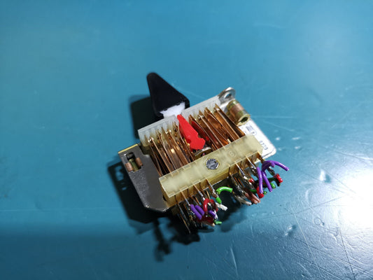 PED Series 80 Miniature lever Switch 4 x DPDT Black