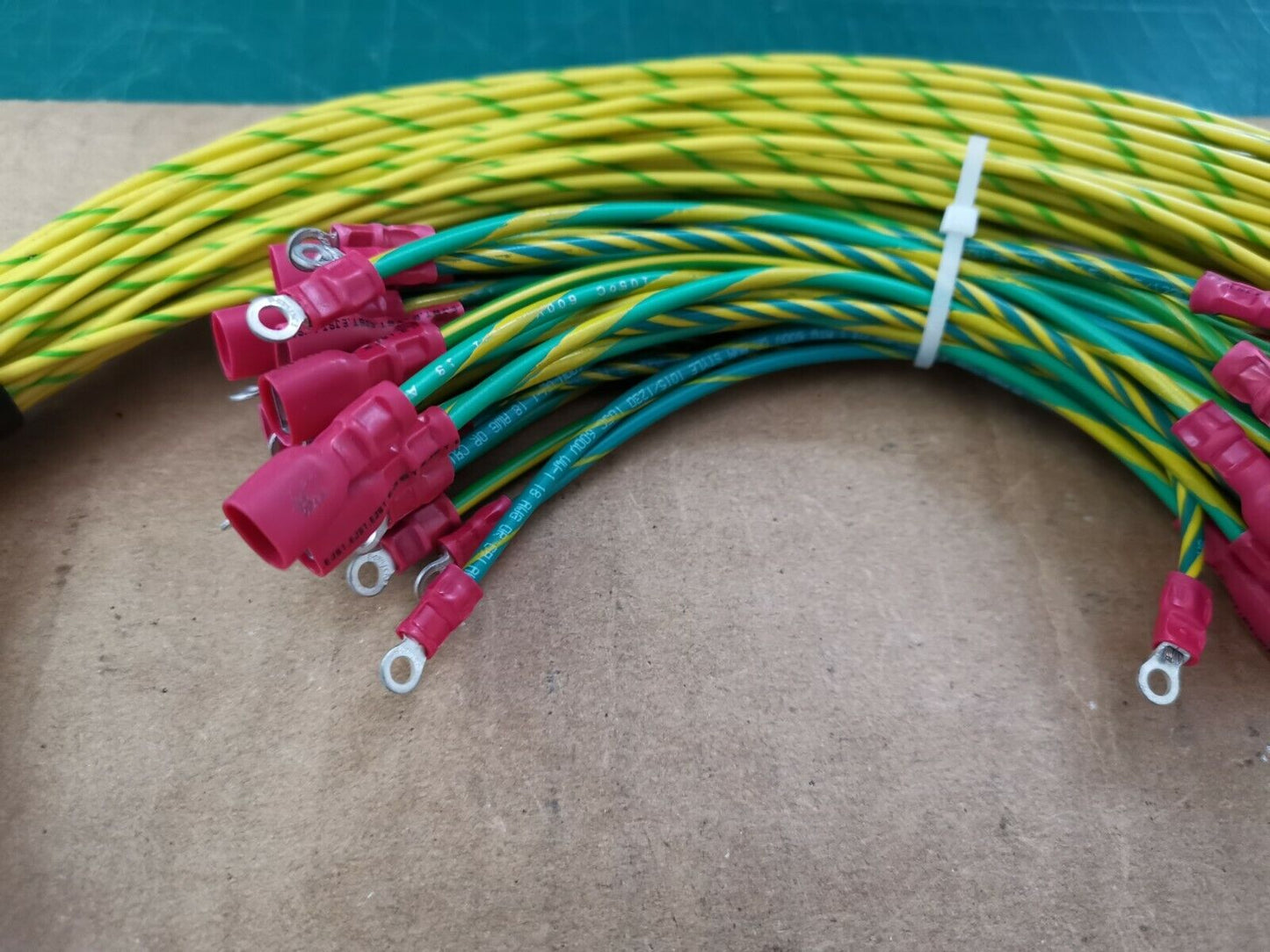 Electronic Test Gear Earth Chassis Cable Joblot 38cm And 18cm