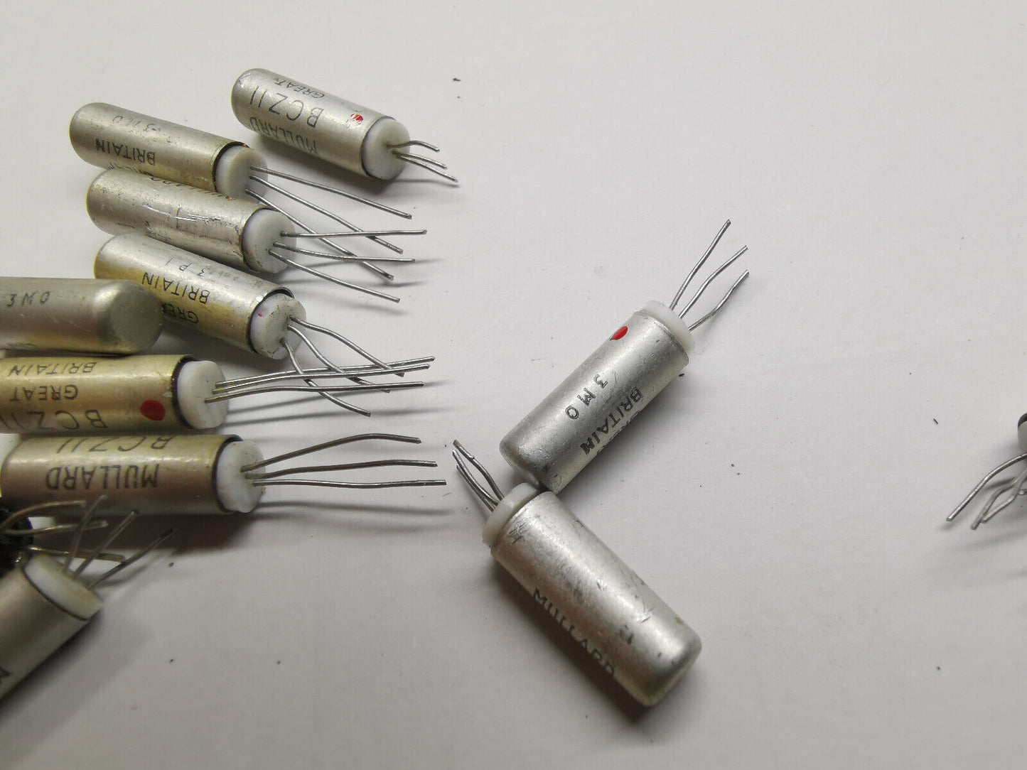 Vintage Mullard GET111 BCZ11 OC205 OC201 Transistor From Military Avionic OK