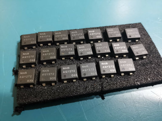 20pcs Genuine Panasonic AQY272 MOSFET Relay 60V  2 A  0.18 ohm SPST-NO
