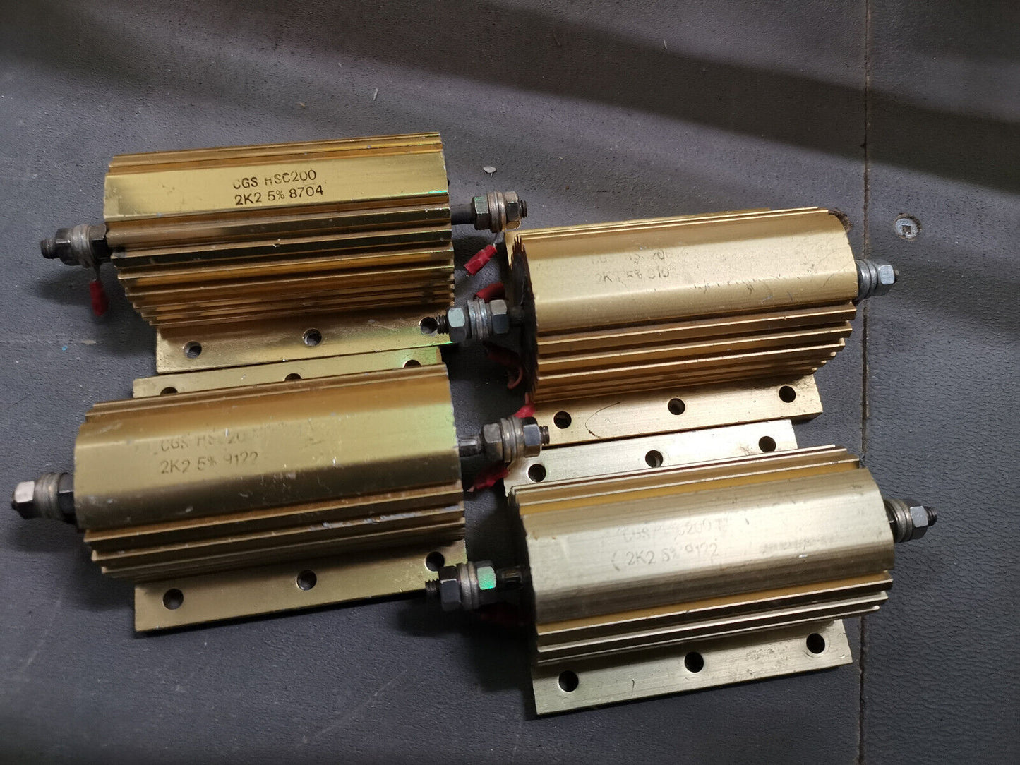 4pcs  2.2k 200W Resistor 2.2k Power Resistor CGS HC200