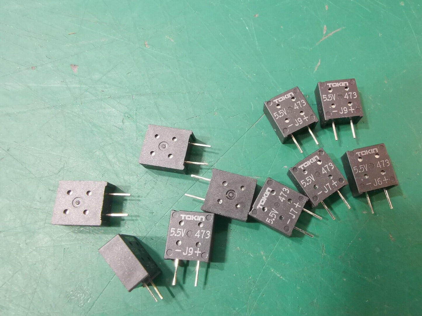10pcs 0.047F 5.5v Memory Back Up Capacitor Genuine Tokin 47000uF From UK MOD