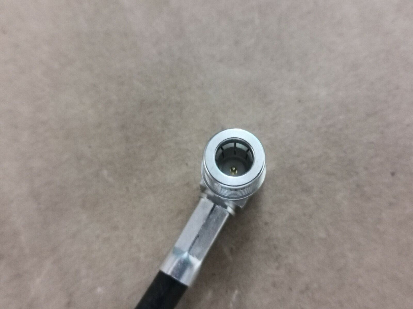 Bulkhead To MCX Male Plug RF Connector Cable 11cm Suhner