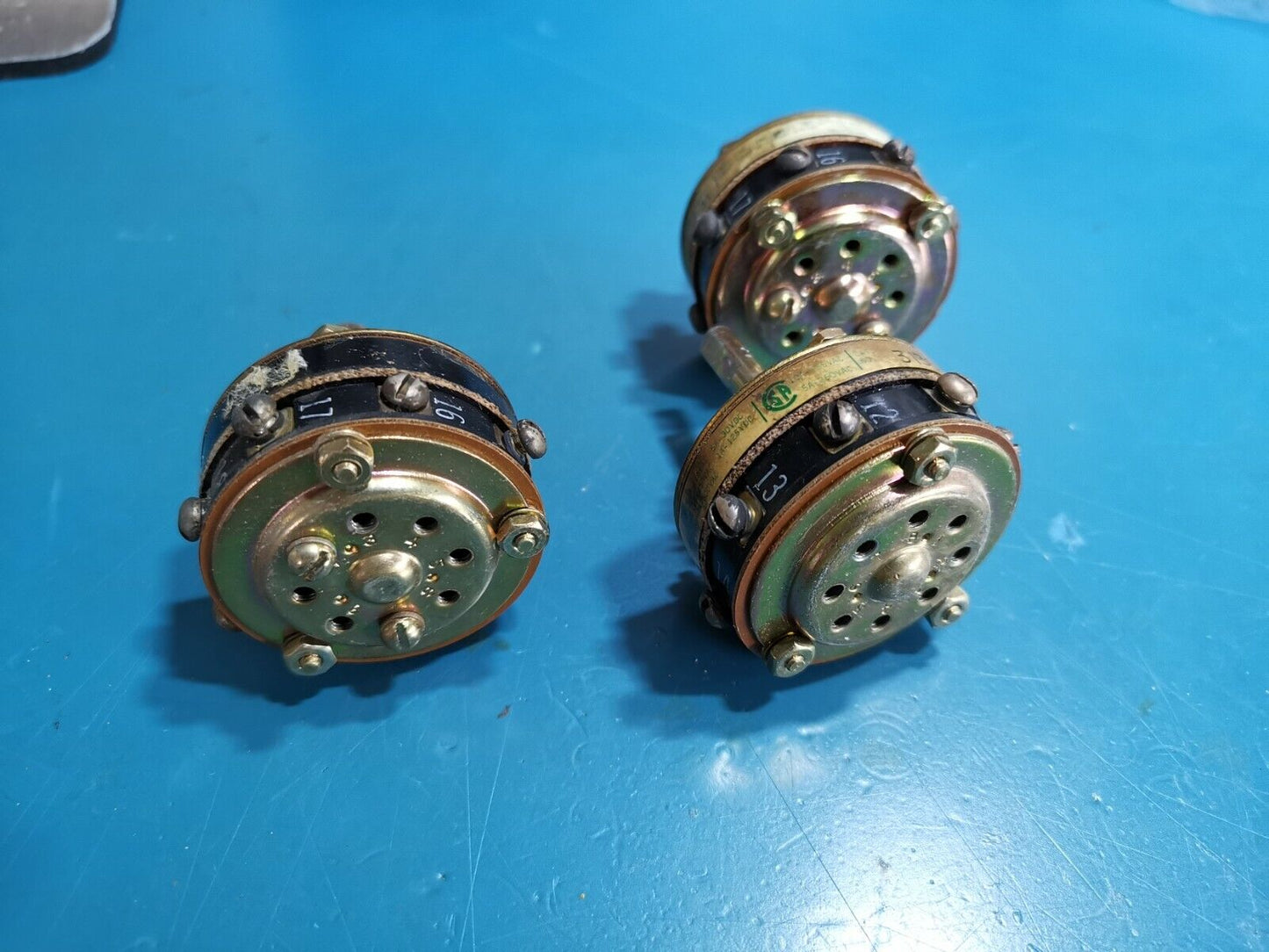 3pcs UND LAB 1 Pole 7 position Rotary Switch 5A 30V DC