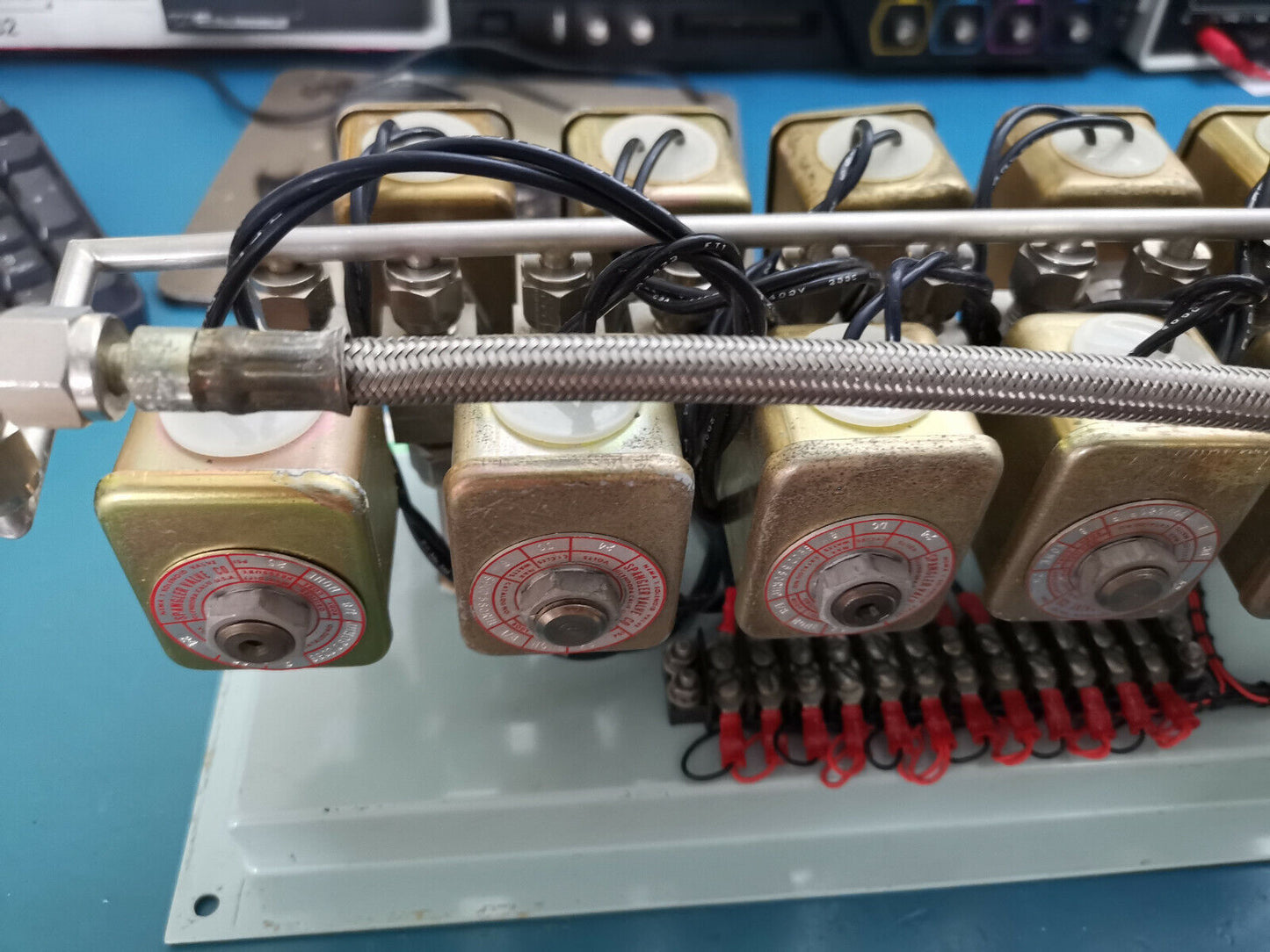 Gas Sampling Panel Module 12 In 1 Out Military Part
