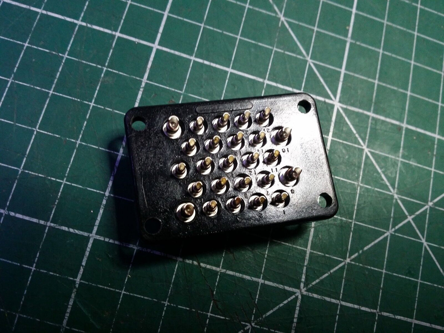 25 Pin Male Connector Aerco Brand  Military Part