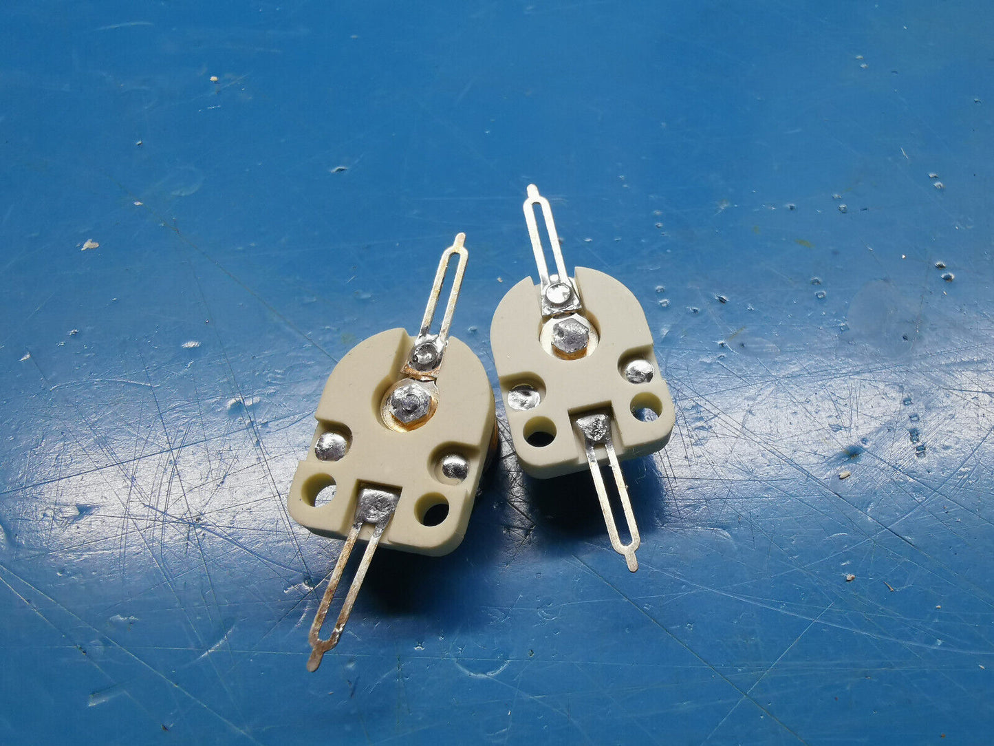 2pcs Marconi Variable Air Capacitor 3.5pF To 35pF