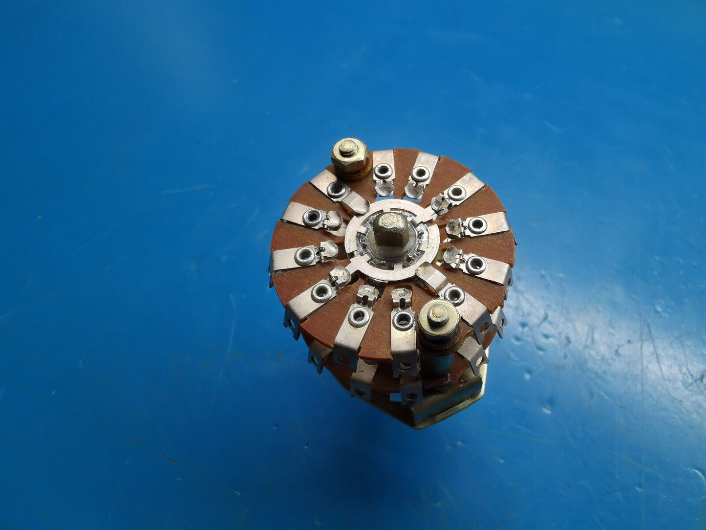 NSF  4 Pole 5 Position Rotary Switch Military Part New Old Stock
