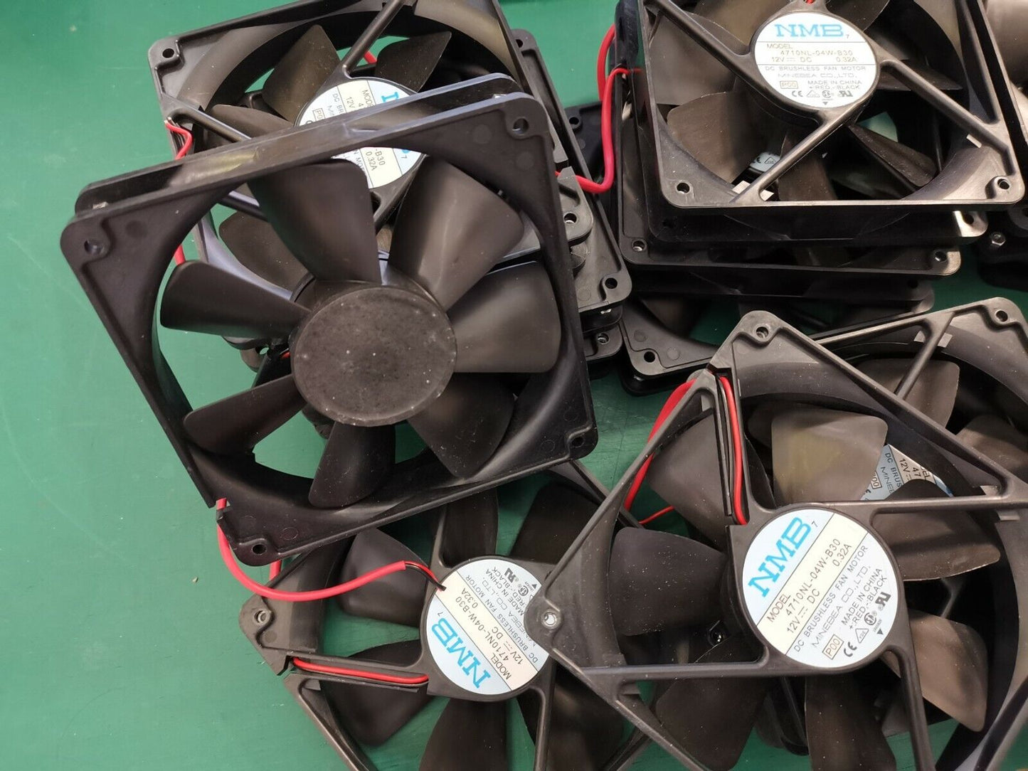 NMB 12v DC Fan 120mm x 120mm 0.32A Joblot 17pcs