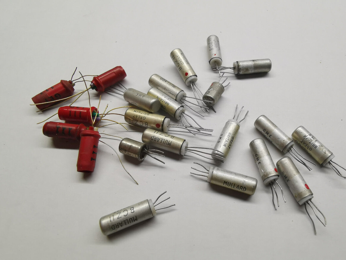 Vintage Mullard GET111 BCZ11 OC205 OC201 Transistor From Military Avionic OK