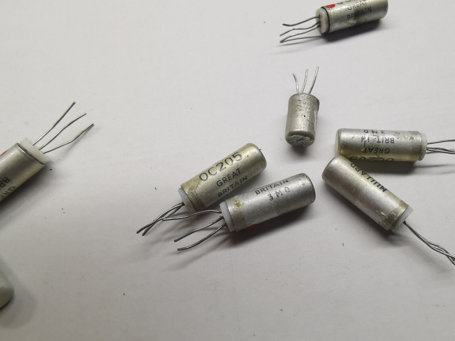 Vintage Mullard GET111 BCZ11 OC205 OC201 Transistor From Military Avionic OK