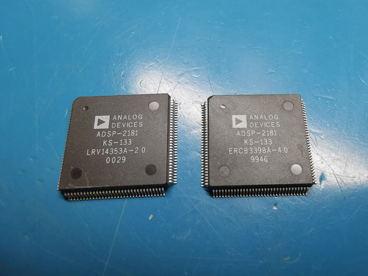 2pcs ADSP-2181KS-133 DSP Digital Signal Processor Genuine  Analog devices