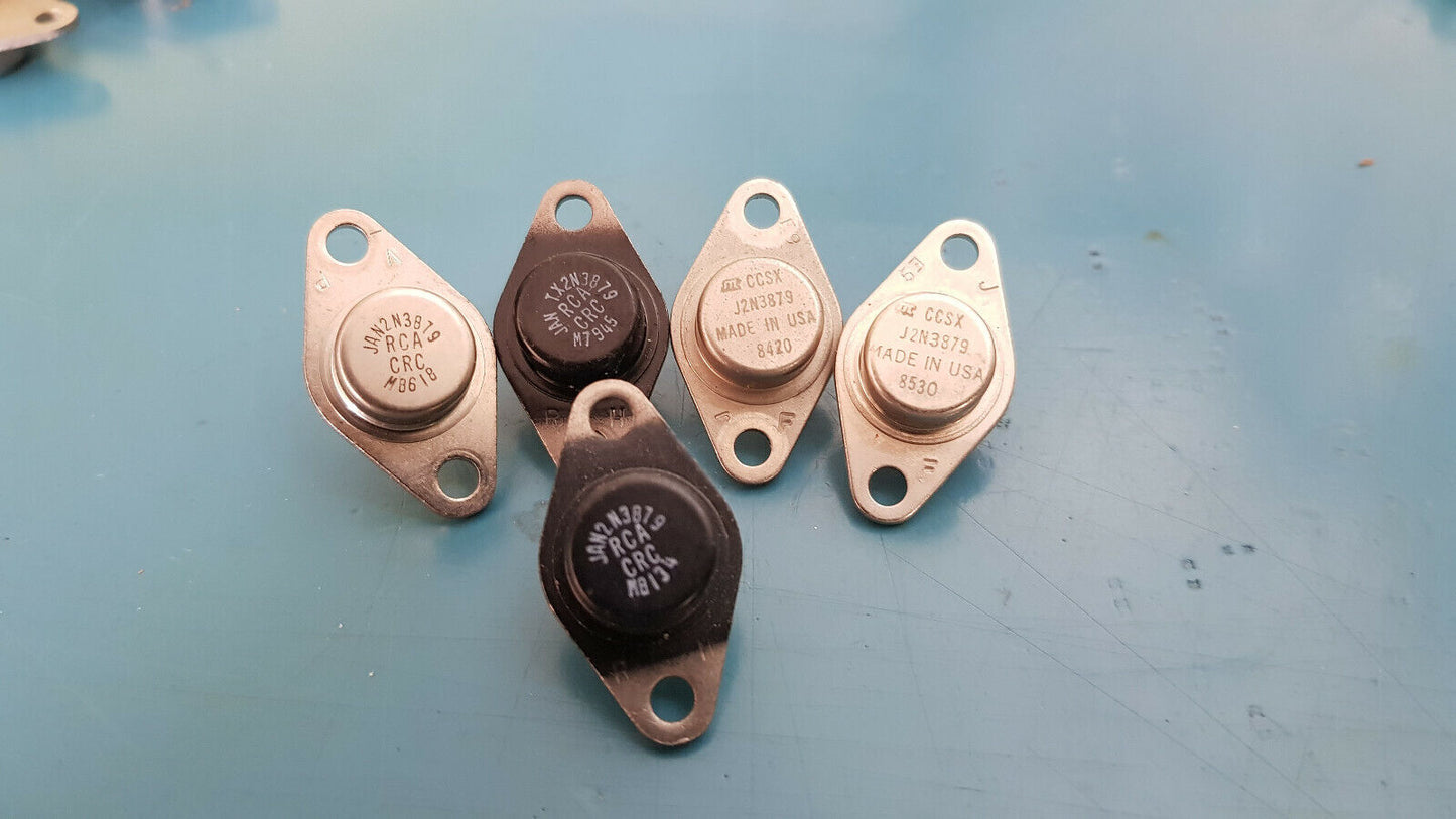 5pcs Genuine 2N3879 NPN Transistors Military Parts J Suffix TO-66