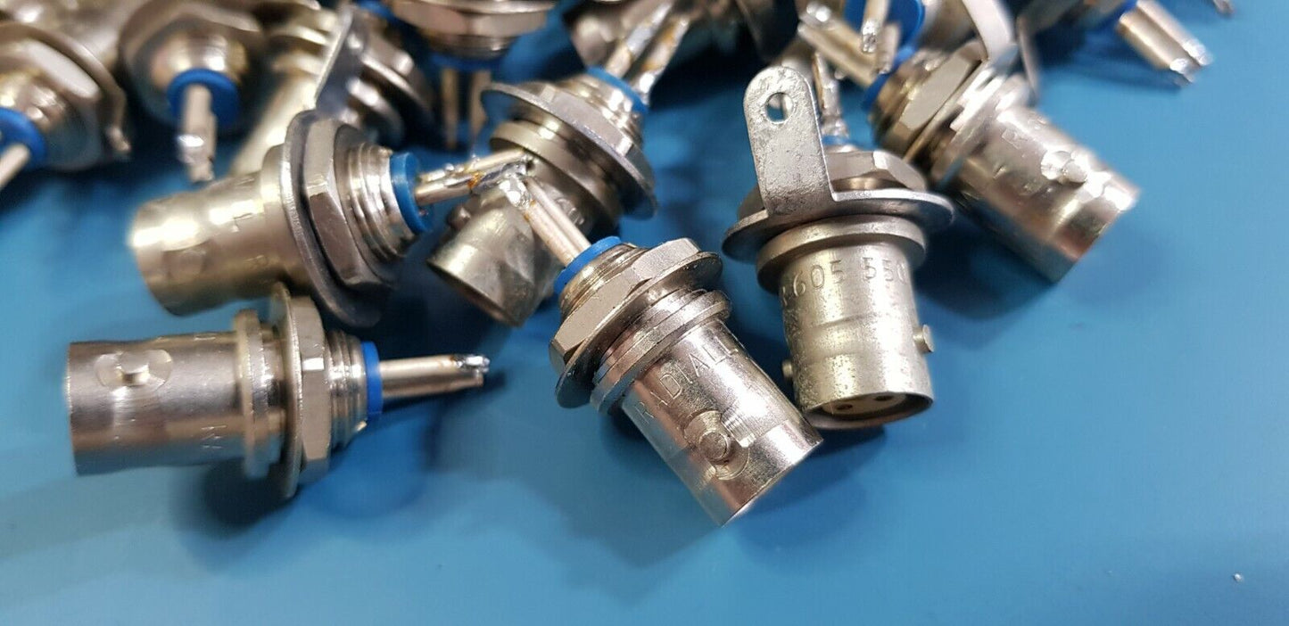 Radial 2 Pin RF Twinax BNC Connector Joblot