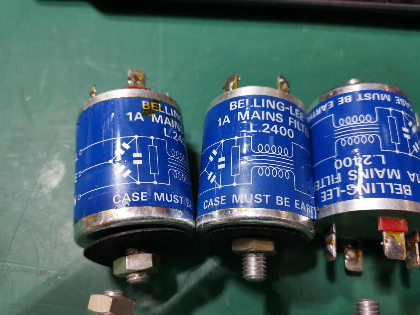 Belling Lee Mains Filter Used In RF Equipment L2400 1A 250V 50Hz 16pcs