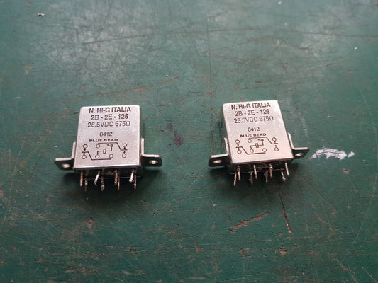 2PDT High Performance Relay Military Part High G 2B-2E-126