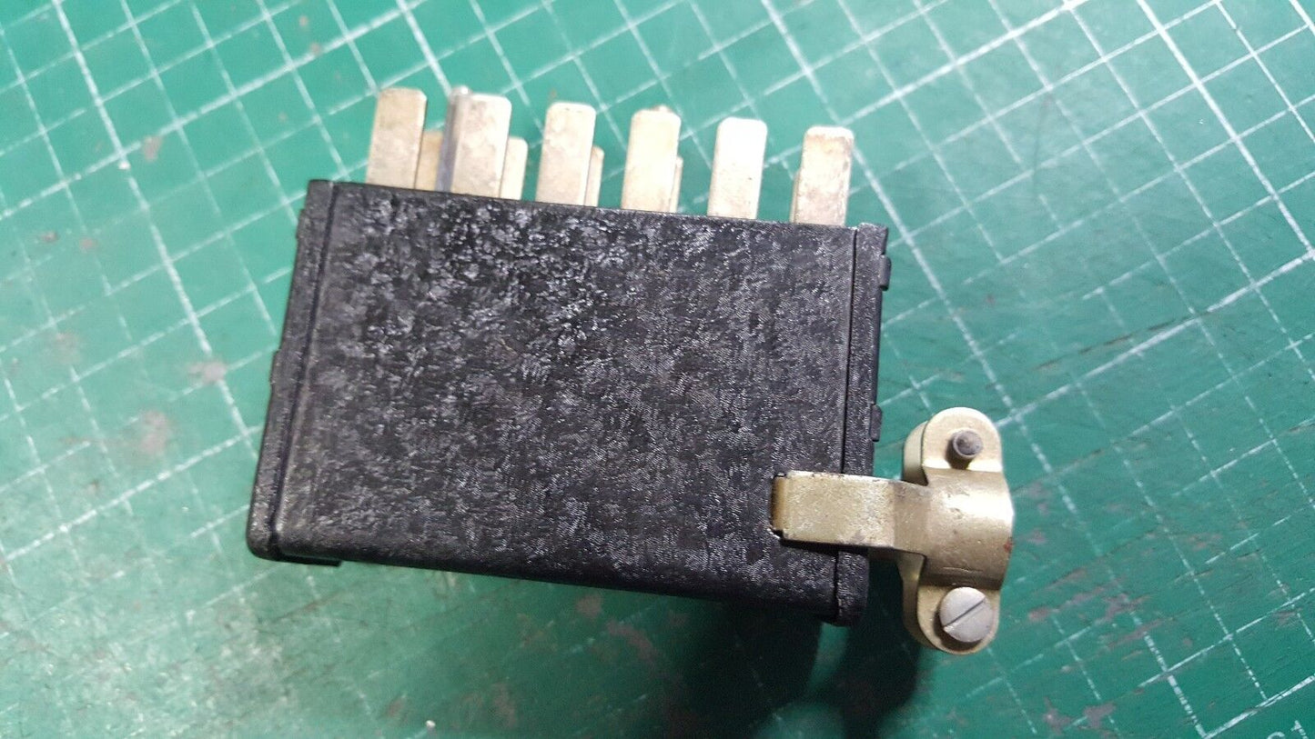 12 Pin Vintage Military Male Connector 12 Pin Socket Connector