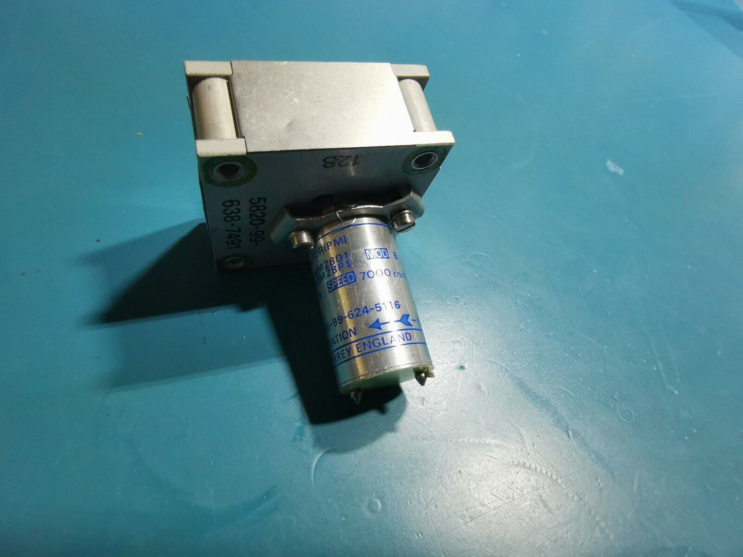 83 RPM 20v GearBox Reduction Motor Gear Box Reduction Muirhead Motor