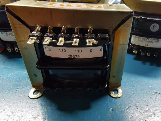 4 x Apex AC Mains Transformer 0  16.4v - 19.3VAC 1A Out   2 x 110v AC In