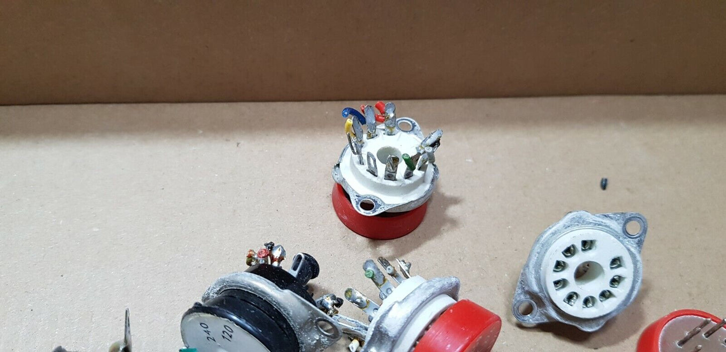 Vacuum Tube Socket Manual Voltage Selection Switch