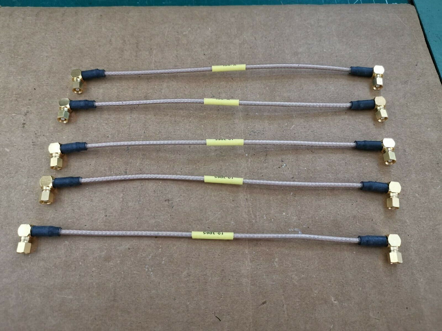 5PCS SMC Female Jack To SMC Female Jack RF Cables Telegartner 18cm