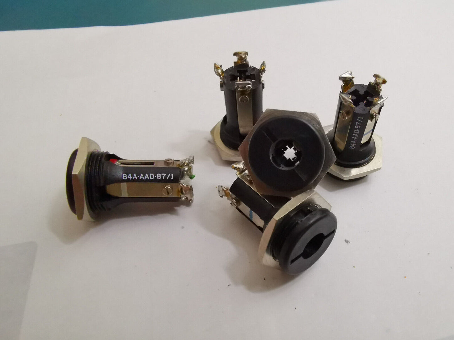 5pcs Military 84A-AAD-87/1 Audio Jack Panel Mount Socket