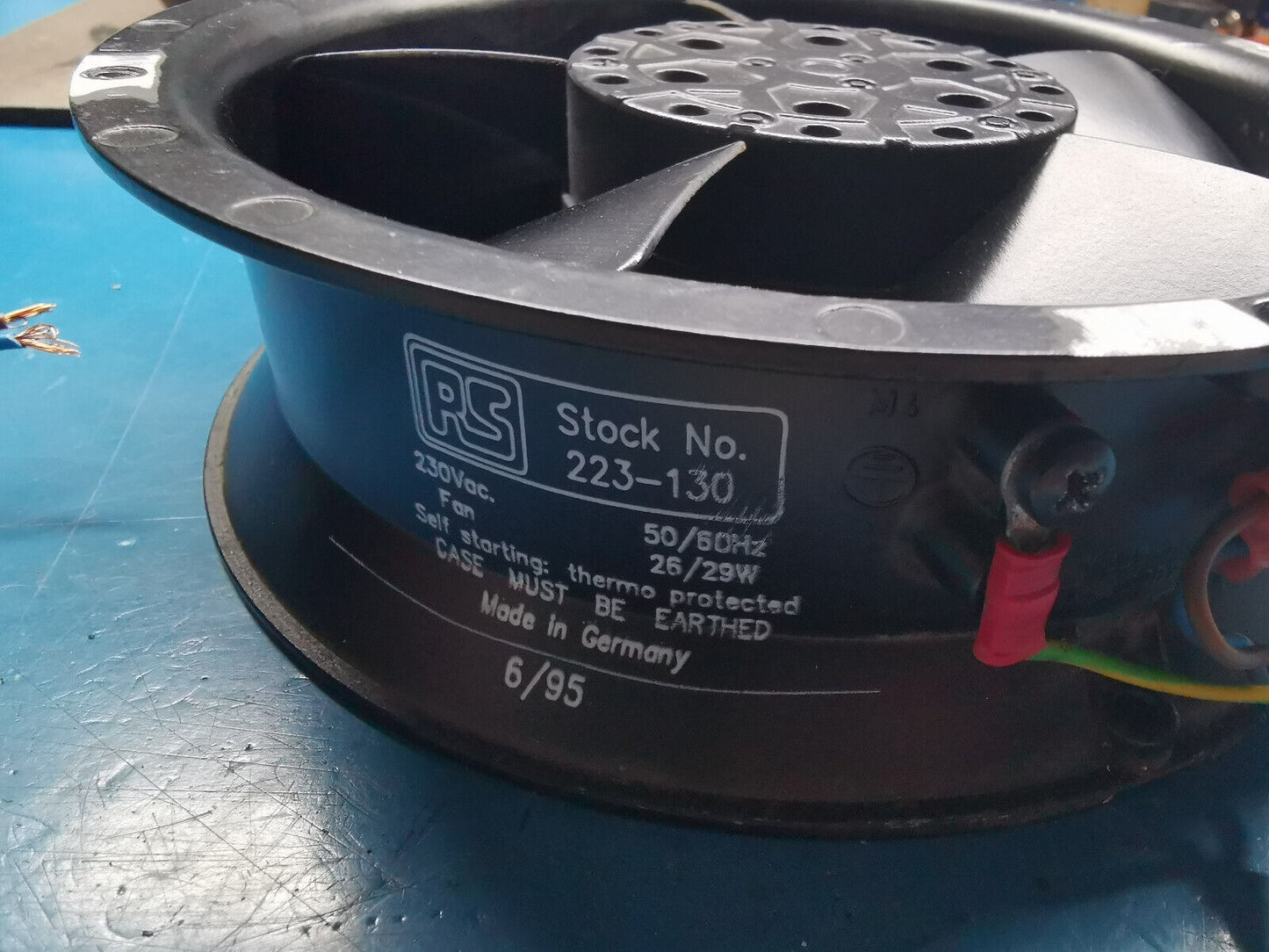 Genuine RS223-130 EBM PAPST 230V 29W Axial Fan