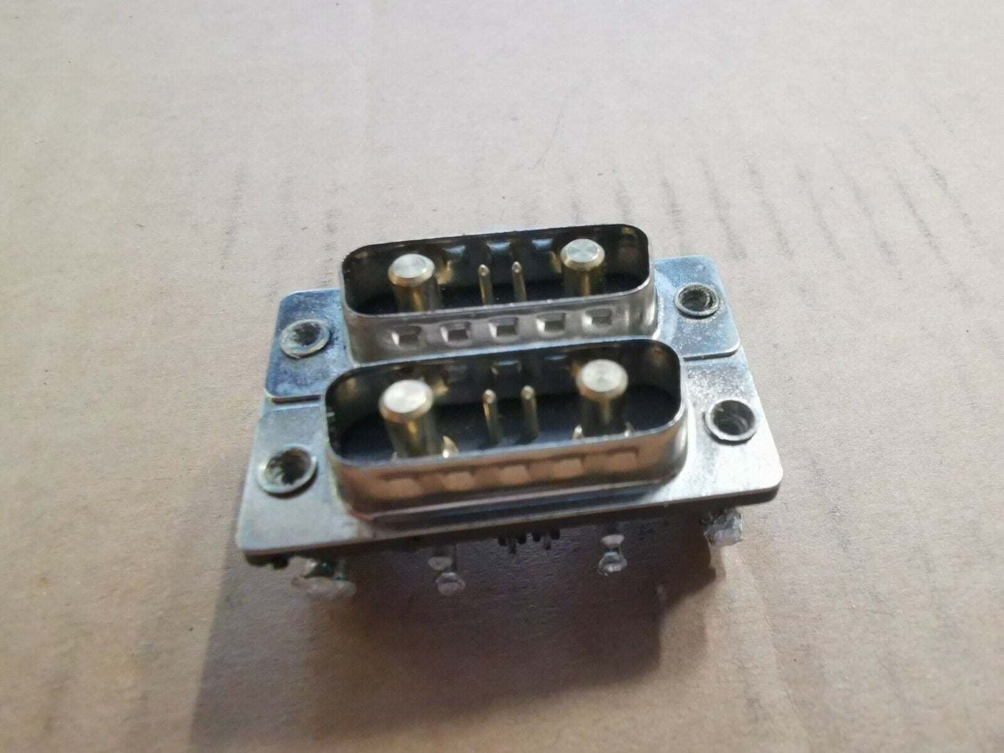 D-SUB High Power PCB Connectors Double Stack