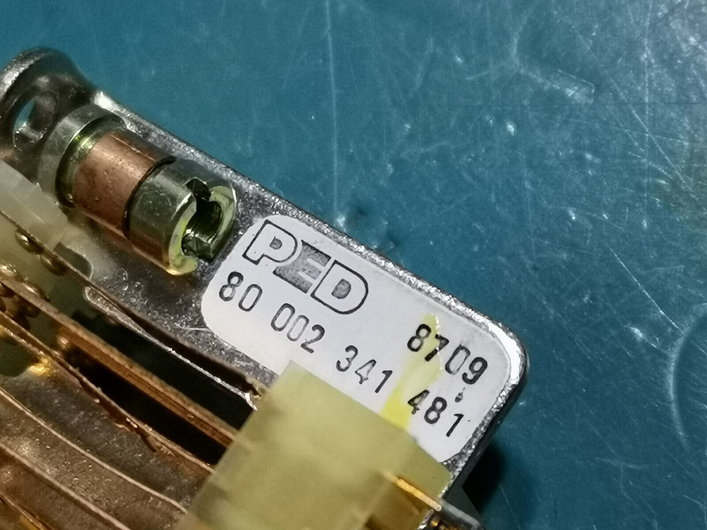 PED Series 80 Miniature lever Switche 4 x DPDT Spring Loaded At One End Baige
