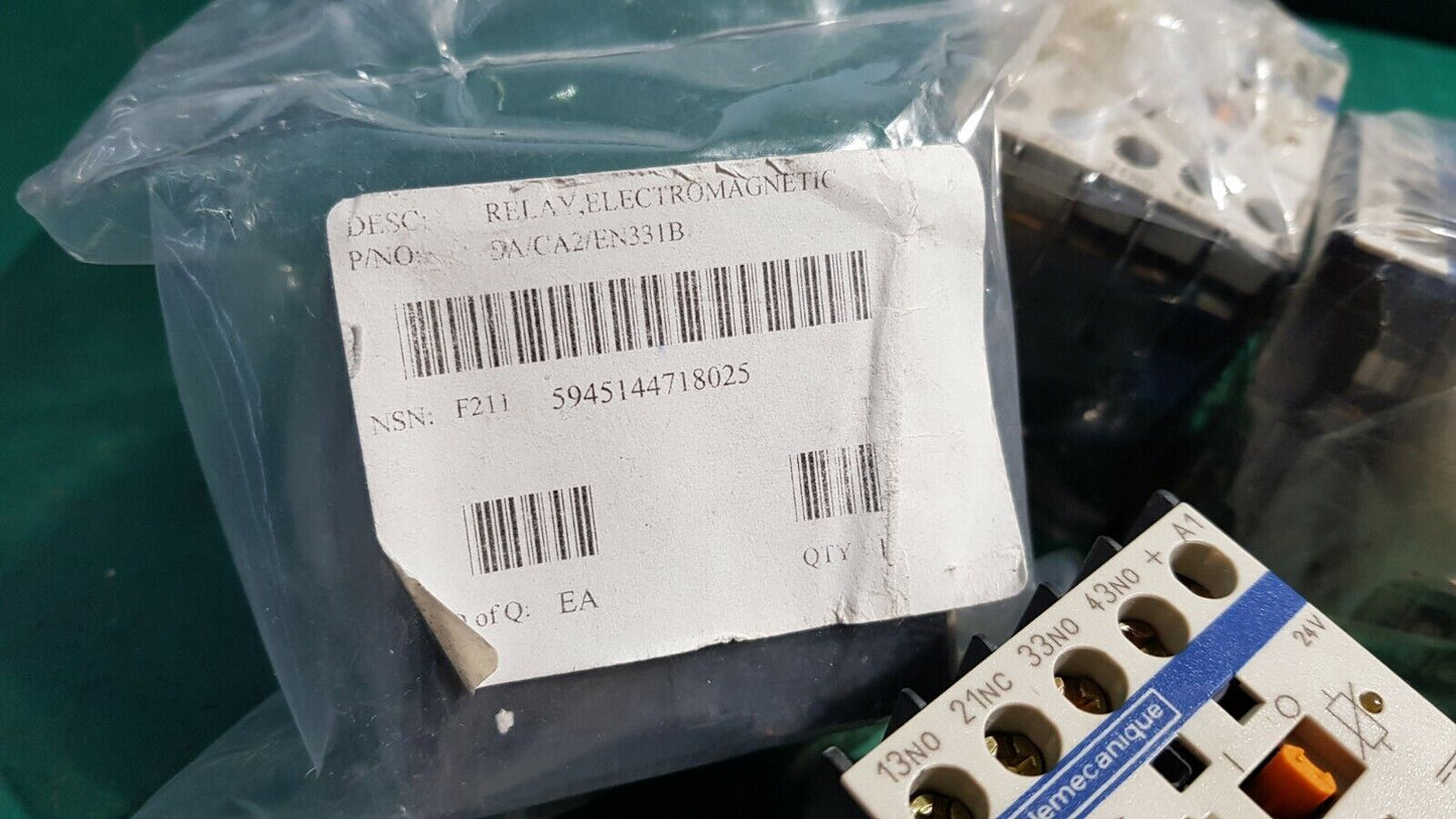 4pcs Control Relay CA4KN31BW3 3NO/NC 10 A